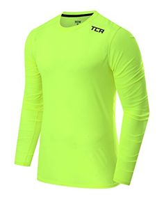 TCA Men/’s Essential Grid Check Breathable Long Sleeve Running Top