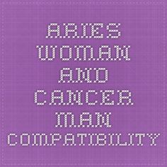 Aries woman and cancer man marriage compatibility