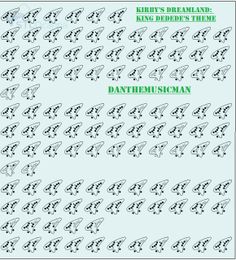 King Dededes Theme Kirby Ocarina Music Ocarina Tabs Par Ion Clarinet Sheet King Dededes Theme Kirby Ocarina Music Ocarina Tabs Par Ion Clarinet Sheet