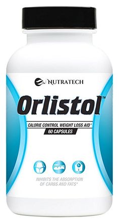 Nutratech Orlistol Calorie Control Weight Loss Aid, 725 mg, 60 Capsules