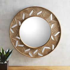 32 round mirror thin metal round metro chevron 32 32 round mirror thin metal round metro chevron 32