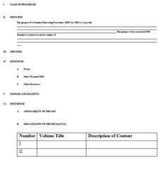 Procedure Manual Template Free Captivating Write A Standard Operating Procedure Standard Operating Procedure . Procedure Manual Template Free Interesting Write A Standard Operating Procedure Standard Operating Procedure .