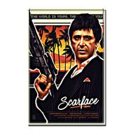 Original Movie Film Poster A4 A3 Laser Print 1983 SCARFACE
