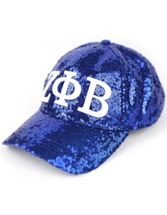 Cultural Exchange Zeta Phi Beta Big Letter Ladies Floppy Bucket Mesh Hat