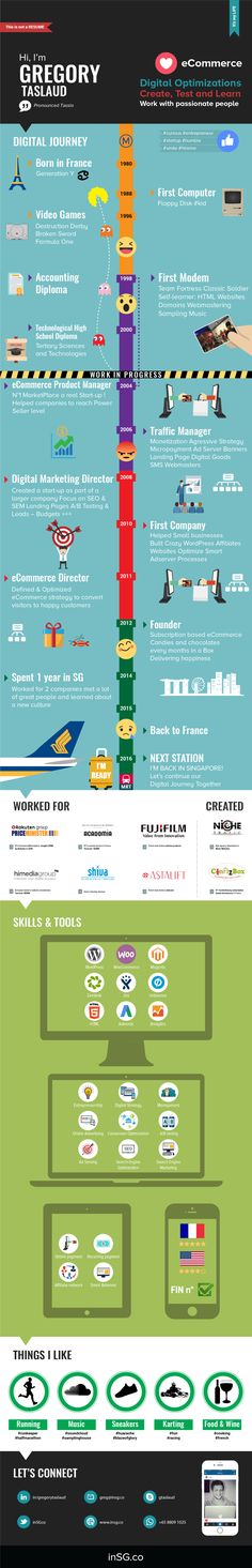 1222 best Infographic Visual Resumes images on Pinterest