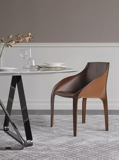 Trussardi Casa Brizia Chair And Tosco Marble Table Www Luxurylivinggroup Com Trussardi Trussardi Casa Brizia Chair And Tosco Marble Table Www Luxurylivinggroup Com Trussardi