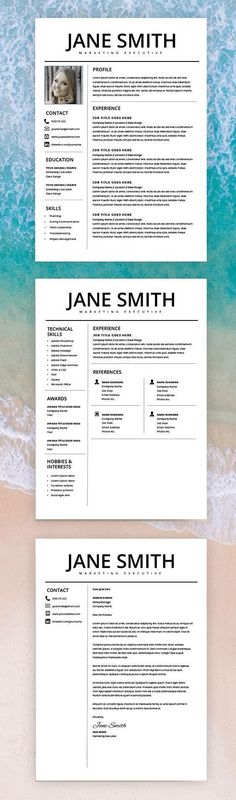 Medical Resume Template Word, Minimalist Resume with Cover Letter - free resume templates for word 2018 Medical Resume Template Word, Minimalist Resume with Cover Letter - free resume templates for word 2018
