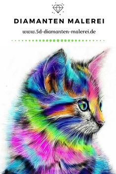 DIY 5D Diamant Gem/älde Malen nach Zahlen Erwachsene Kit Diamond Painting Set Full Blue Cat 5D Diamant Painting Stickerei Strass Kreuzstich Kunst Craft Supply f/ür Home Wall Decor 30x40cm