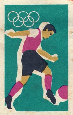 Football Spain 1963 Soccer Vintage Poster Print Retro Style Art Sports Travel