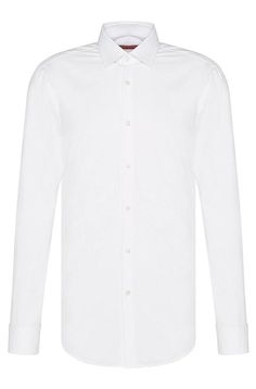 GenericMen Comfort Metallic Long Sleeve Slim Fit Club Button Down Shirts