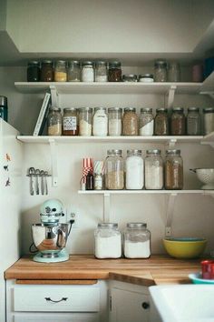 kitchen shelving ideas recycled jars or pretty new purchases would you make the switch pinterest apartment therapy storage and apartments switch kitchen shelving ideas recycled jars or pretty new purchases would you make the switch pinterest apartment therapy storage and apartments switch
