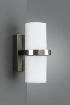 Außen Wand Leuchte Haus Lampe Garten Grundstücks Beleuchtung Glas IP54 Licht