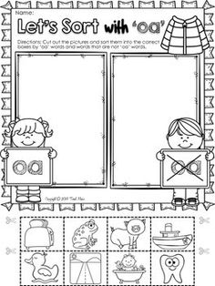 Download Worksheets, word lists and activities. | GreatSchools | Phonics worksheets free, Kindergarten ...