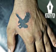 small eagle tattoo for men on hand | Small eagle tattoo, Eagle tattoo