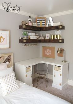 cool bedroom ideas for small rooms this is great way to add small office area your bedroom cool teen girls room gray striped walls black and white bedding cool bedroom ideas for small rooms this is great way to add small office area your bedroom cool teen girls room gray striped walls black and white bedding