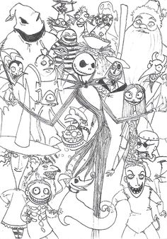 extraordinary nightmare before christmas coloring page best - Nightmare Before Christmas Coloring Pages extraordinary nightmare before christmas coloring page best - Nightmare Before Christmas Coloring Pages