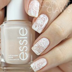 37 Gorgeous Wedding Nail Art Ideas For Brides Nails Pinterest This Lovely Stamping Plate Has So Much Love To Offer On Your Nails With Designs Of Fl And Lace Infinite Symbol Lovebirds Ladybug Champagne Gles