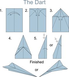 8 Best Make A Paper Airplane Images On Pinterest Wreck This Dart Paper Airplane