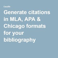 works cited formatter