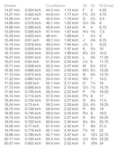 international ring size chart ring sizes australia jewellery germany size chart