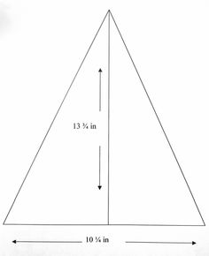 triangular banner template