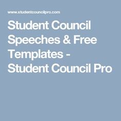 student council essays
