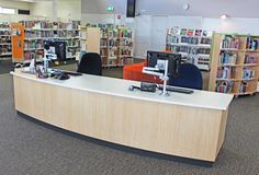 Three Rivers Circulation Desk Elementary Libraries Pinterest Library Circulation Desks
