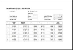 free mortgage calc download