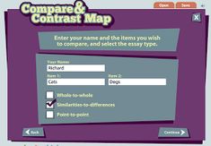 81 best compare contrast writing images reading reading compare and contrast template