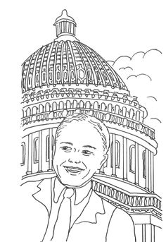 John Glenn Coloring Book