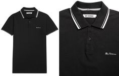 Ben Sherman Mens Romford Polo Shirt Bright White XL