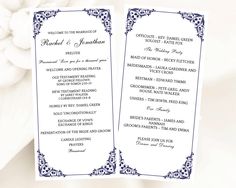 the 37 best diy wedding programs images on pinterest diy wedding