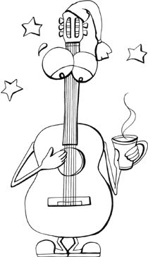 Free Music Coloring Pages For Kids Printable Book