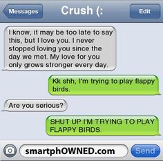 Funny text messages to your boyfriend