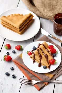 Easy Vegan French Crepes - Full of Plants