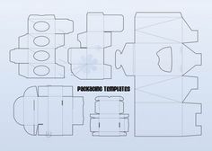 35 best packaging templates images packaging box patterns box