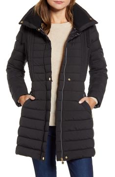 DKNY Girls Winter Coat Heavyweight Anorak Parka Jacket with Removable Faux-Fur Lined Hood