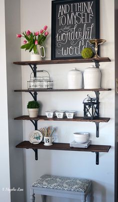 diy kitchen open shelving for under 50 blogger home projects we
