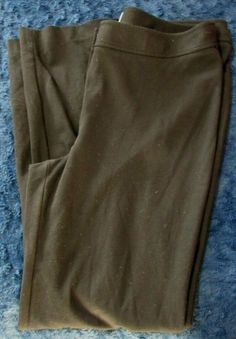 Boys Pants Large 10-12 Blue Pull on Pockets Casual Stretch Drawstring Cuffed