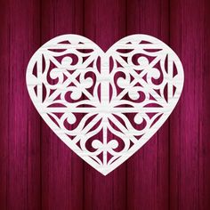 template for laser heart cut pattern buy this template design