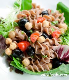 77 Best Salad Images On Pinterest Antipasto Etizer And Entrees Eden Recipes Rye Spiral Pasta And Garbanzo Salad