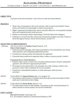 sample sales associate resume