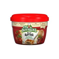 Chef Boyardee Beef Ravioli 7 5 Ounce Microwavable Bowls Pack Of 12 Chef Boyardee Beef In Tomato Meat Sauce Ravioli 7 5 Oz 0 40