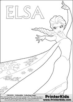 Disney Frozen Coloring Pages