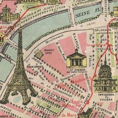 map of paris 1920 old maps of paris