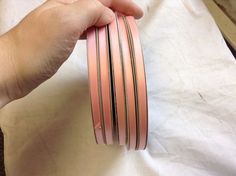 150 Yards Lot 1//4/" Vintage Velvet Ribbon Fabric 5 Color Made in France
