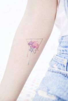 watercolor taurus constellation tattoo on the ankle tattoo watercolor taurus constellation tattoo on the ankle tattoo