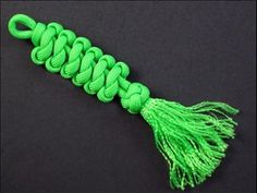 handmade Collectible Bead /"ALPHA DOG/" couteau Paracord Lanyard