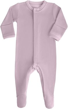Glamour Girlz Super Soft Cute Cotton Velour Baby Girls Sleeper All in One Pink Heart