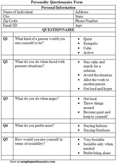 pin by sample questionnaire on sample questionnaires pinterest job questionnaire cheat sheet